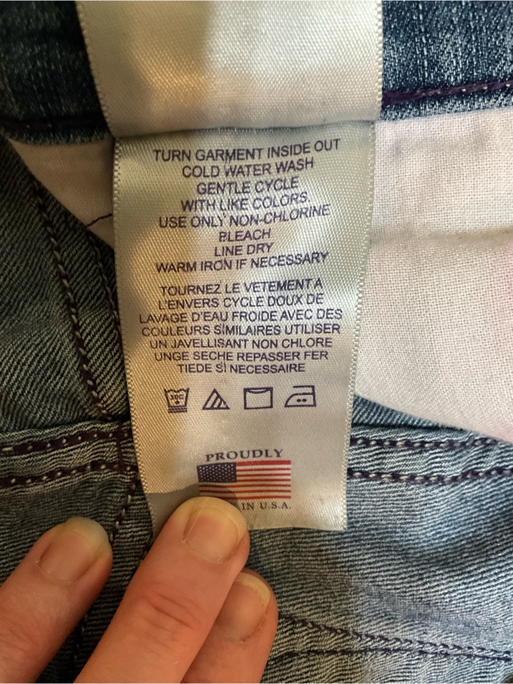 NYDJ Not Your Daughters Jeans Straight Leg Blue Denim - Picture 8 of 8